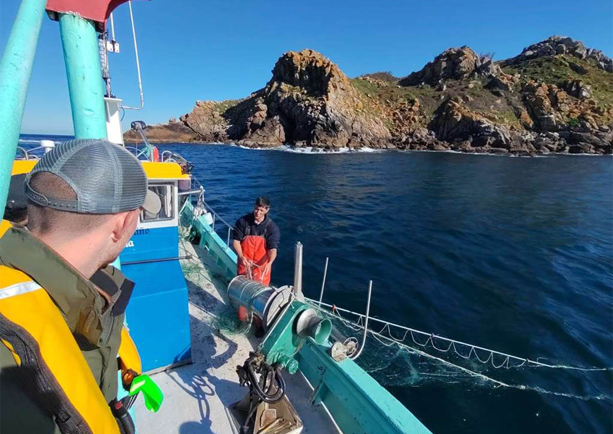 pesca artesanal en las Islas Cíes